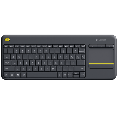 Keyboard Wireless K400 Plus Nera