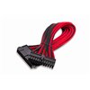 iTek ITCPMB24BR Interno 0.3m ATX (24-pin) ATX (24-pin) Nero, Rosso cavo di alimentazione
