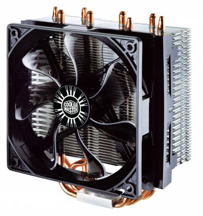 Ventola Hyper T4Universal incl. LGA 2011,high-end Performance cooler, 4 CDC heatpipes, 120mm 1800RPM PWM fan