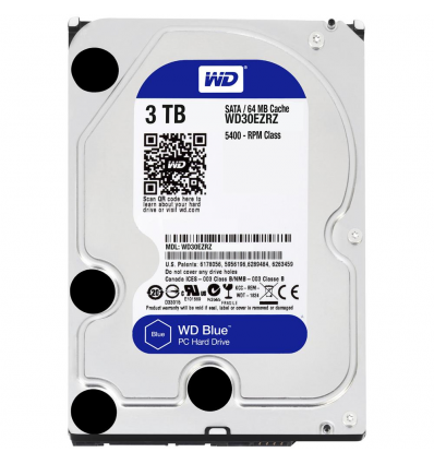Hard Disk interno 3.5" Western Digital 3TB WD30EZRZ, Blue