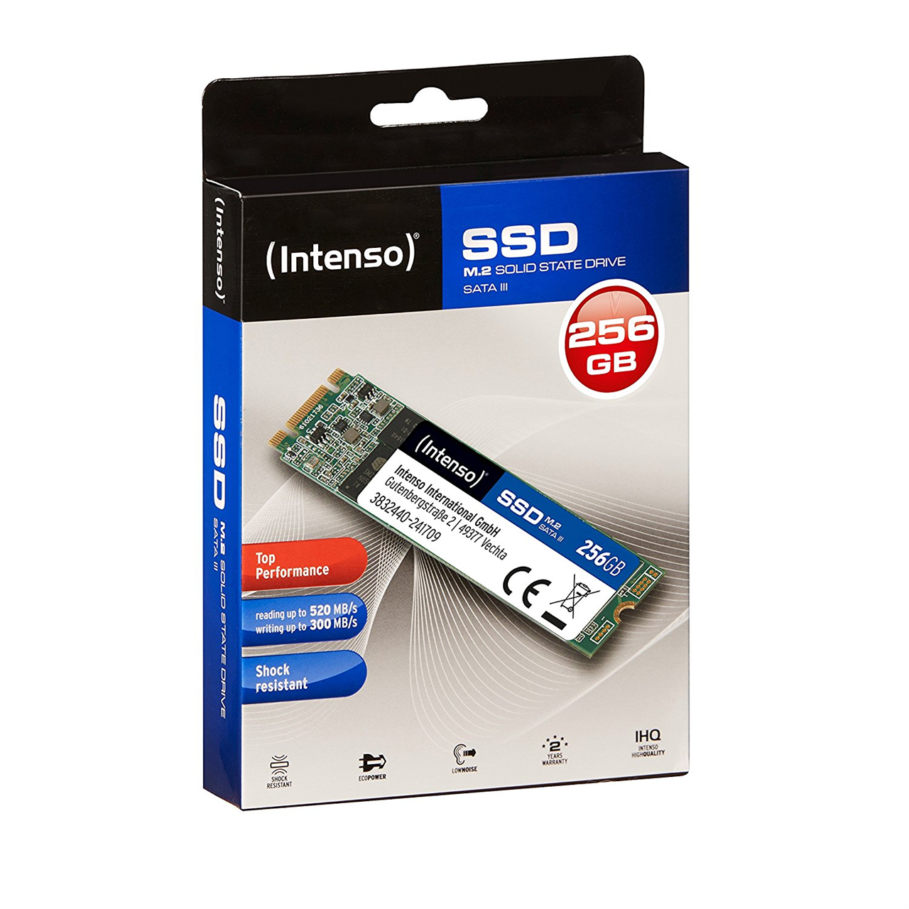 SSD Intenso 256GB TOP M.2 2280 SATA3 intern 3832440 - DaxStore