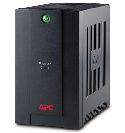 APC Back-UPS BX - BX700UI - Gruppo di continuità (UPS) Potenza 700VA (AVR, 4 Uscite IEC-C13, USB, Shutdown Software)
