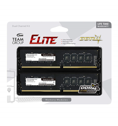 Memoria RAM DDR4 16GB 2666 Team Elite TED416G2666C1901