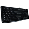 Keyboard Logitech USB K120 Layout US Nero