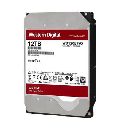 Hard Disk 3.5" 12TB Western Digital Red WD120EFAX