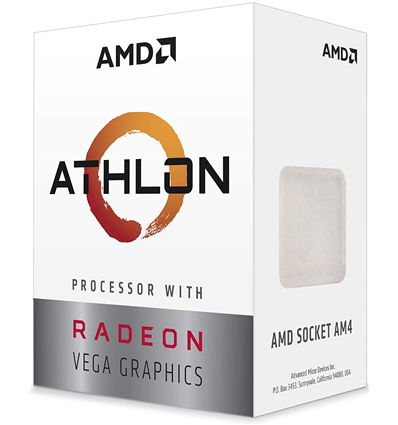 CPU AMD Athlon 3000G 3.5Ghz 4MB 35W AM4 Vega 3