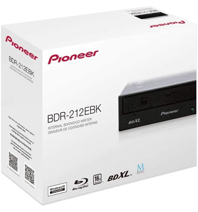 DVD-R/RW+R/RW Pioneer BDR-212EBK retail black Blu Ray