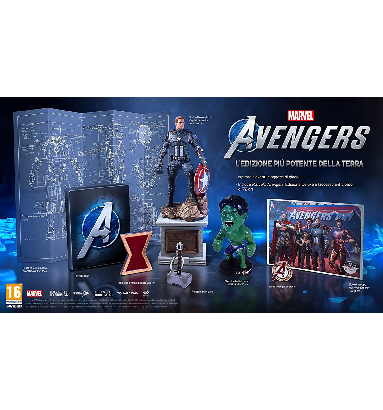 PS4 Marvel's Avengers - Collector's Edition - L'edizione più potente della  Terra - DaxStore S.R.L.S.