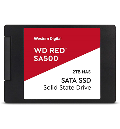 SSD WD RED SA500 2TB NAS Sata3 2,5 7mm WDS200T1R0A 3D NAND