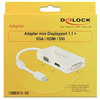 Adapter Delock DisplayPort - Mini DisplayPort (M)