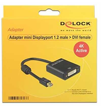 Adapter Delock mini-Displayport (M) to DVI-I (W)