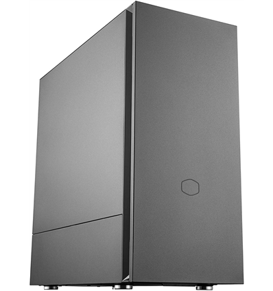 Case Silencio S600, 2USB3,3.5mm Headset Jack (Audio+Mic),SD card reader,120mm Front Fan 120mm Rear Fan,Radiator Support,NO PSU