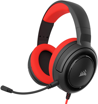 Headset Corsair Gaming HS35 Stereo Red