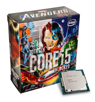 CPU Intel Box Core i5 Processor i5-10600KA 4,10Ghz 12M Comet Lake