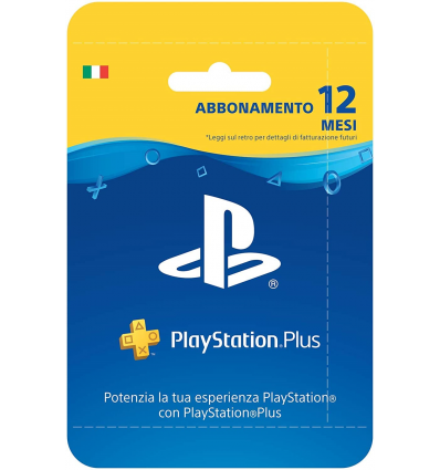 PlayStation PLUS - Abbonamento 12 Mesi