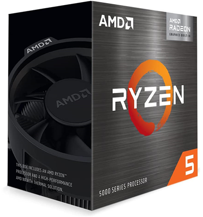 CPU AMD Ryzen 5 5600G Box AM4 (3,900GHz) with Wraith Stealth cooler