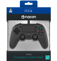 Nacon PAD PS4 Wired Black [Pronta Consegna]