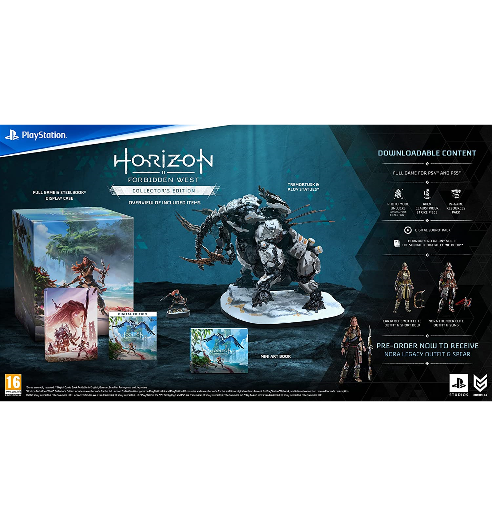 PS5/PS4 Horizon Forbidden West - Collector's Edition - DaxStore S.R.L.S.