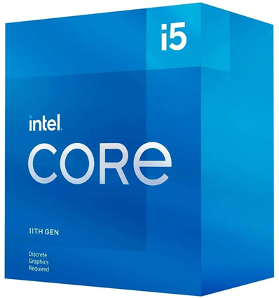 CPU Intel Box Core i5 Processor i5-11400F 2,60Ghz 12M Rocket Lake-S