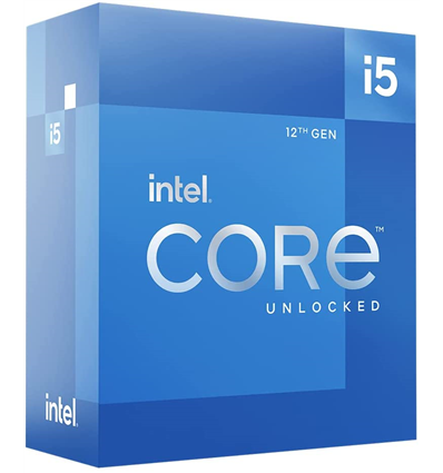 CPU Intel Box Core i5 Processor i5-12400 2,50Ghz 18M Alder Lake-S