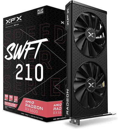 Scheda Video XFX Radeon RX6600 8GB Speedster SWIFT210 Core Gaming