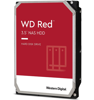 Hard Disk Interno WD Red WD60EFAX 6TB/8,9/600 Sata III 256MB (D)