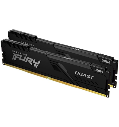 Memoria RAM DDR4 16GB KIT 2x8GB PC 3200 Kingston FURY Beast KF432C16BBK2/16