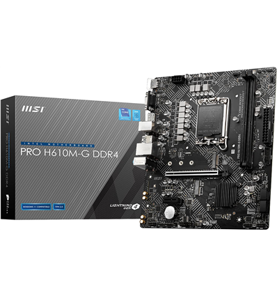 Scheda Madre MSI H610M-G PRO DDR4 (1700) mATX