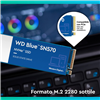 SSD WD Blue 250GB SN570 NVME M.2 PCI Express Gen3 x4 WDS250G3B0C