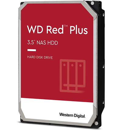 Hard Disk Interno WD Red Plus WD40EFZX 4TB/8,9/600 Sata III 128MB (D) (CMR)