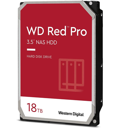 HDD WD Red Pro WD181KFGX 18TB/8,9/600/72 Sata III 512MB (D) (CMR)