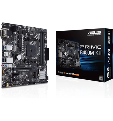 Scheda Madre ASUS PRIME B450M-K II (AM4) mATX