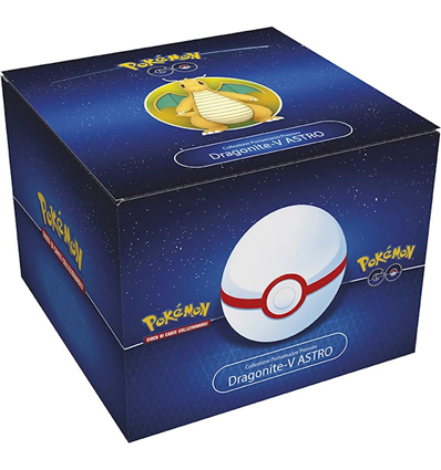 Pokemon GO Collezione Premier Dragonite V Astro (possibile allocazione)
