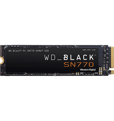 SSD WD Black 500GB SN770 NVME M.2 PCI Express WDS500G3X0E PCIe 4.0 x4