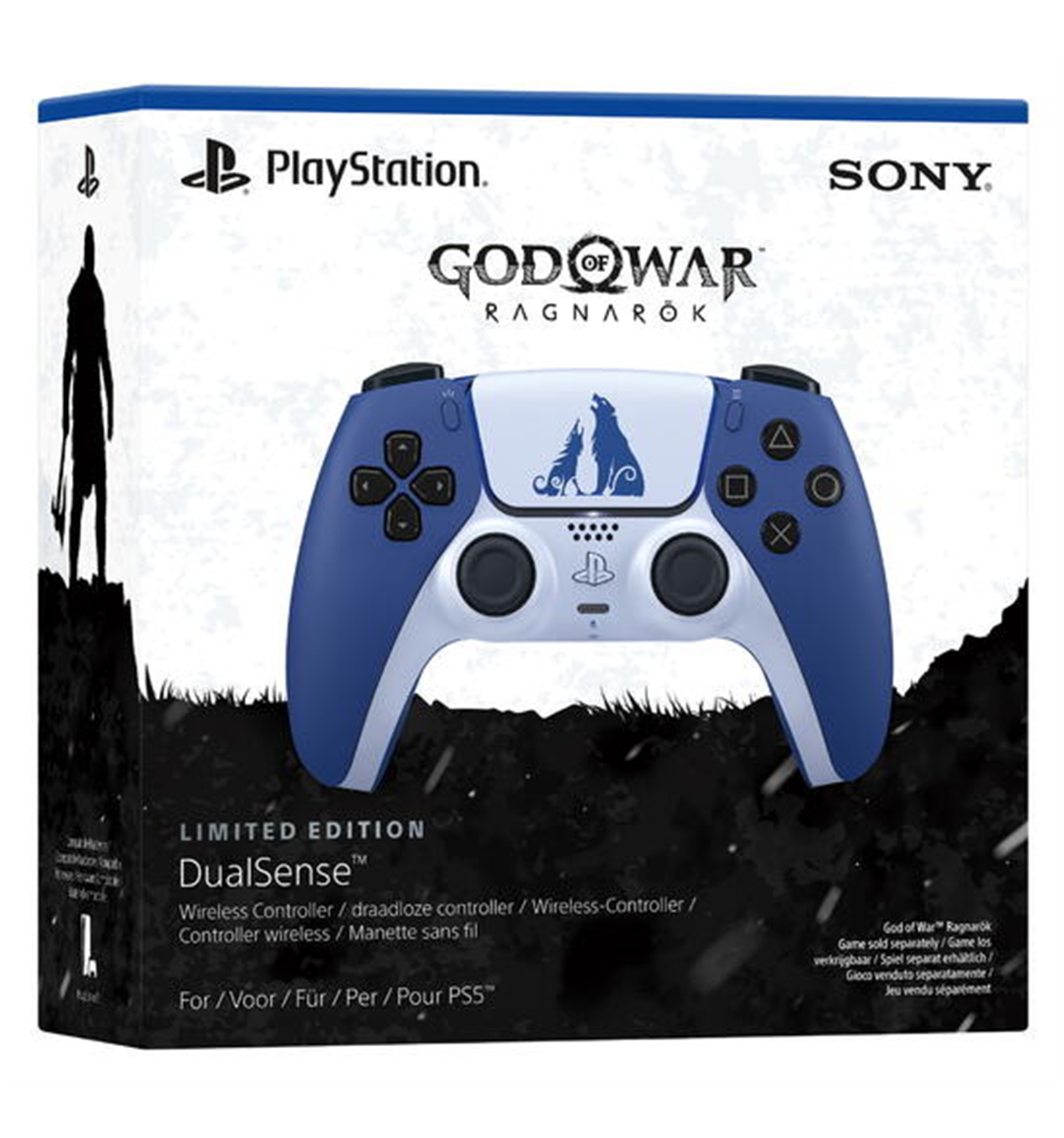 Sony PlayStation 5 - God of War Ragnarok DualSense Wireless Controller  Limited Edition - DaxStore S.R.L.S.