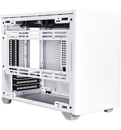Case MasterBox NR200P, White Mini ITX,2xUSB3.2,3.5mm Headset Jack(Audio+Mic),2x120mm Top Fans,Radiator Support,NO PSU