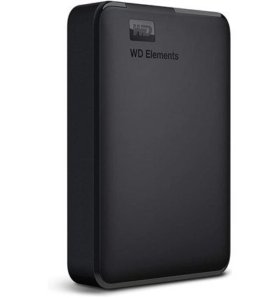 Hard Disk Esterno WD 2,5 5TB Elements Portable WDBU6Y0050BBK-WESN USB 3.0