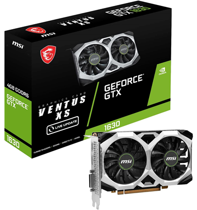 Scheda Video MSI GeForce® GTX 1630 4GB Ventus XS OC