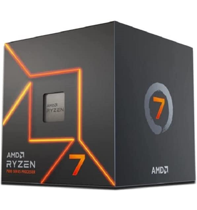 CPU AMD Ryzen 7 7700 5.3Ghz 8 CORE 40MB 65W AM5 with Wraith Prism Cooler