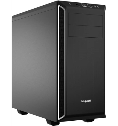 Case Mid Tower BeQuiet Pure Base 600 silber
