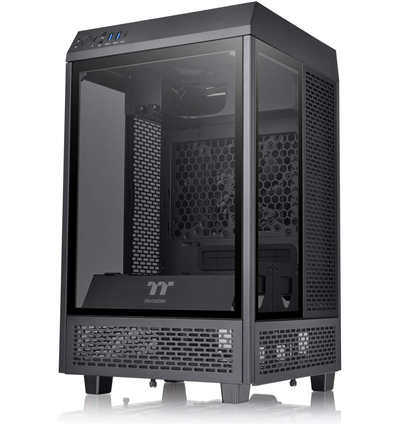 Case Mid Tower Thermaltake The Tower 100 Black