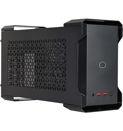 Case Tower MasterCase NC100 BLACK,Intel NUC9 Extreme Compute Element Compatible,con PSU V Gold SFX 650W,ultra compatto,ARGB cont