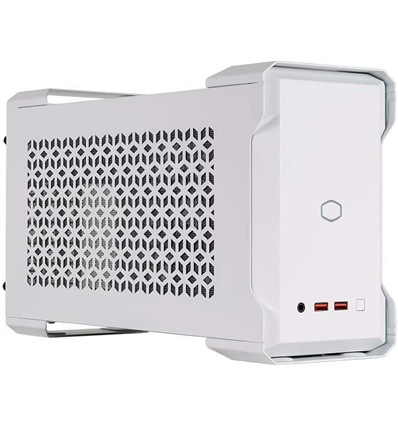 Case Tower MasterCase NC100 WHITE,Intel NUC9 Extreme Compute Element Compatible,con PSU V Gold SFX 650W,ultra compatto,ARGB cont