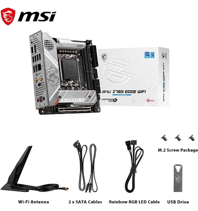 Scheda Madre MSI MPG Z790I EDGE WIFI (1700) ITX