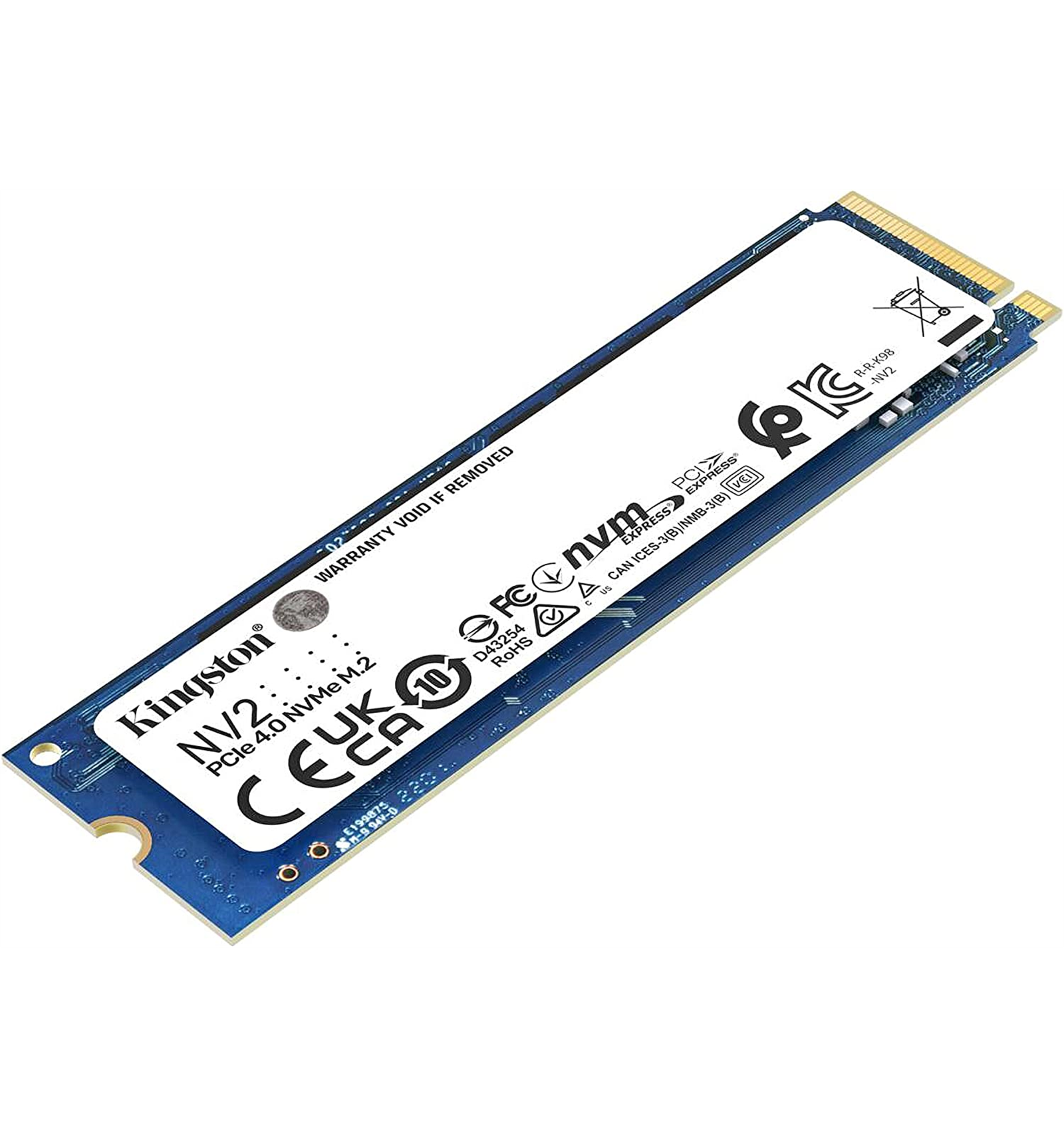 Kingston SSD NV2 NVMe M.2 2280 PCIe 4.0 2TB : : Elektronik
