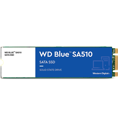 SSD WD Blue 500GB SA510 Sata3 M.2 WDS500G3B0B