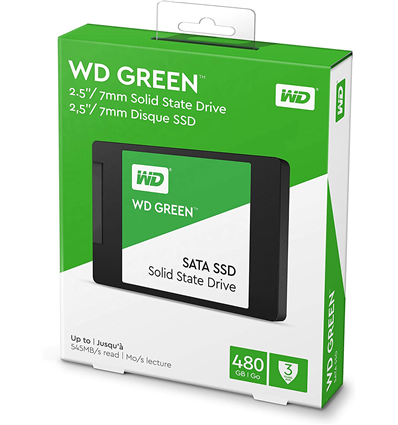 SSD WD Green 480GB Sata3 2,5 WDS480G3G0A