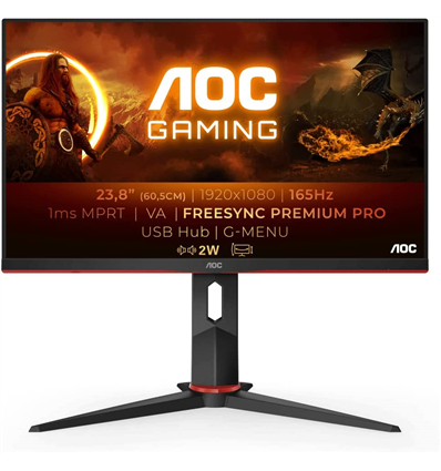Monitor Led AOC 24G2U5 / BK - Gaming FullHD AMD Free Sync IPS