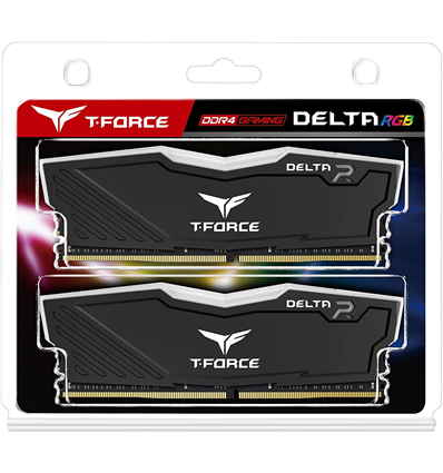 Memoria RAM DDR4 32GB KIT 2x16GB PC 3600 Team T-Force Delta RGB TF3D432G3600HC18JDC01