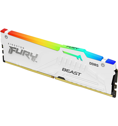 Memoria RAM DDR5 16GB PC 5200 Kingston FURY Beast RGB KF552C40BBA-16